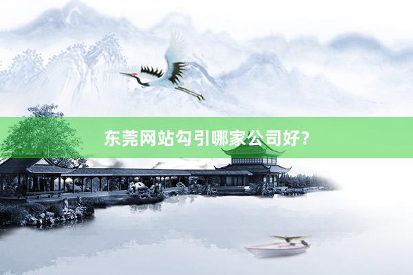 东莞网站勾引哪家公司好？